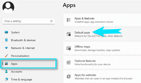 Changer le navigateur par défaut pour Windows 11