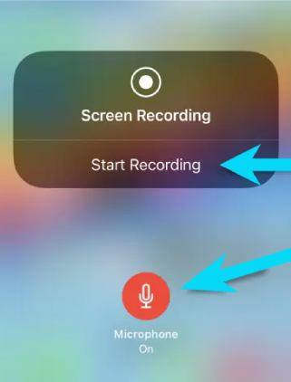 enregistrer l'écran sur l'iphone