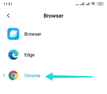 Comment définir des applications par défaut