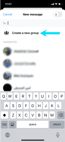 Comment créer un groupe sur Facebook Messenger