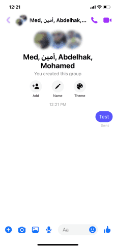 طريقة إنشاء مجموعة على Messenger