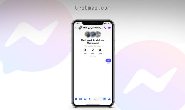 طريقة إنشاء مجموعة على Facebook Messenger