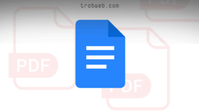 تعديل ملف PDF باستخدام Google Docs