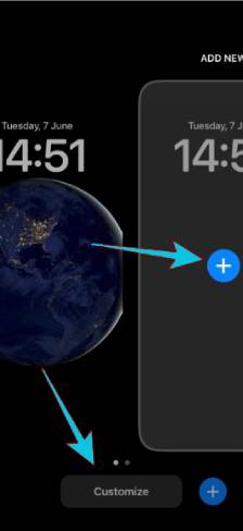 Personnaliser l'écran de verrouillage sur l'iPhone