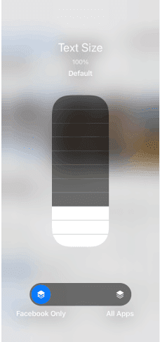 Modifier la taille de la police dans les applications sur iPhone
