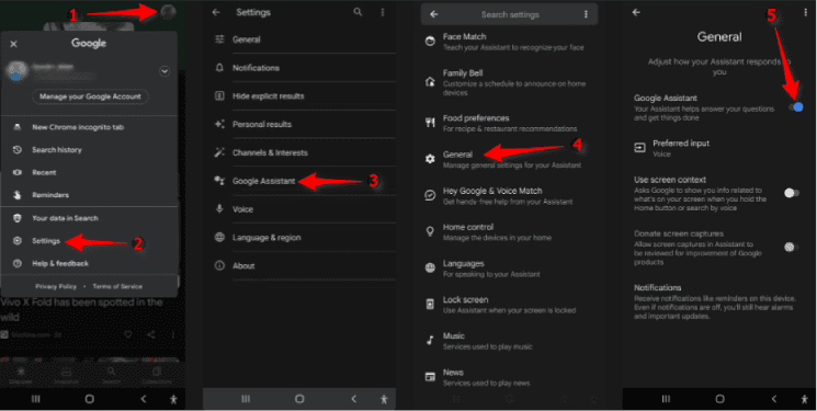 activer"Ok GoogleSur Android
